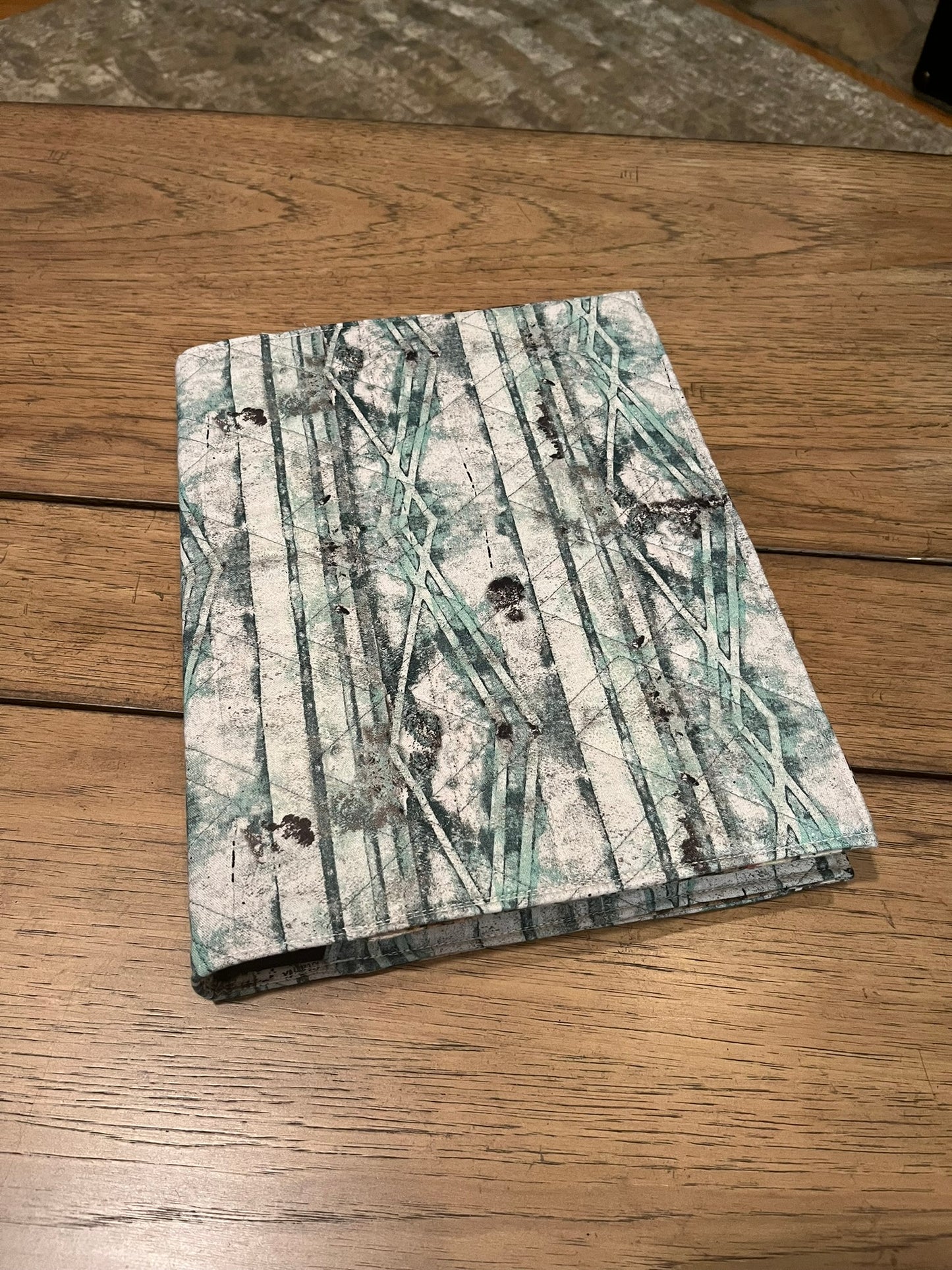 Longarmed Fabric Artist Sketchbook in Seth Apter Storyboard Fabric