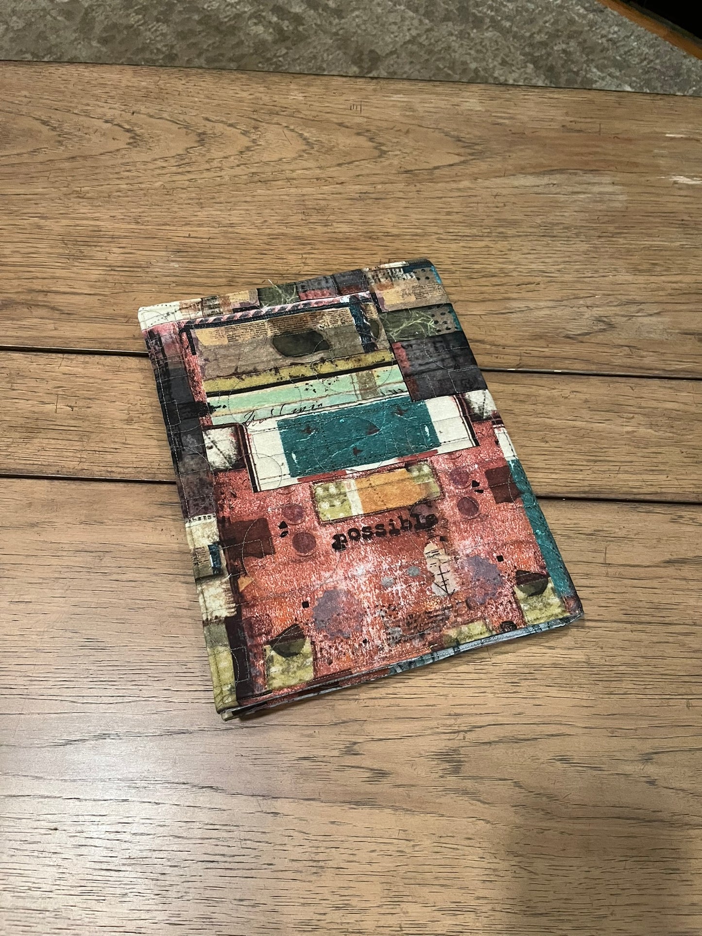 Longarmed Fabric Artist Sketchbook in Seth Apter Storyboard Fabric